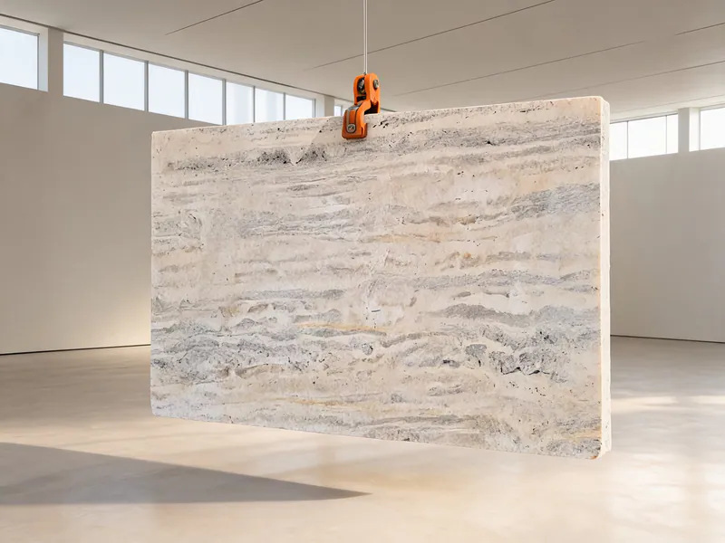Silver Travertine